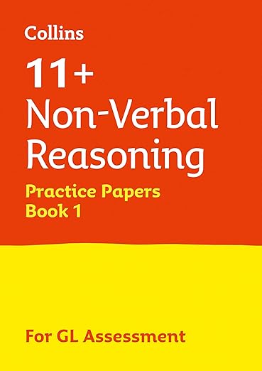 Book cover for '11+ Non-Verbal Reasoning Practice Papers Book 1'